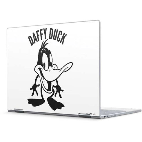 Looney Tunes Daffy Duck Big Head Pixelbook Skin